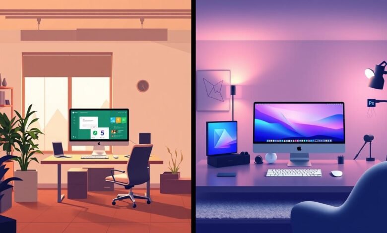 Windows vs macOS perbandingan OS